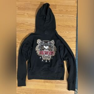 Kenzo hoodie with tiger logo size small